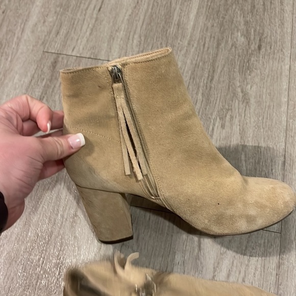 Urban Outfitters tassel zip up heeled booties - Picture 5 of 7